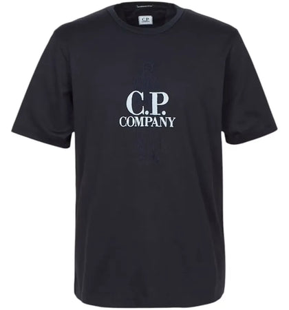 C.P. Company S/S T-Shirt Navy - authentic C.P. Company apparel