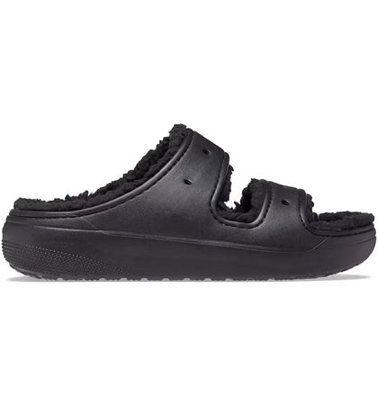 Crocs Classic Cozzzy Sandal Black - authentic Crocs sneakers