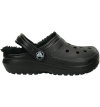 Crocs Classic Lined Clog Black (Kids)