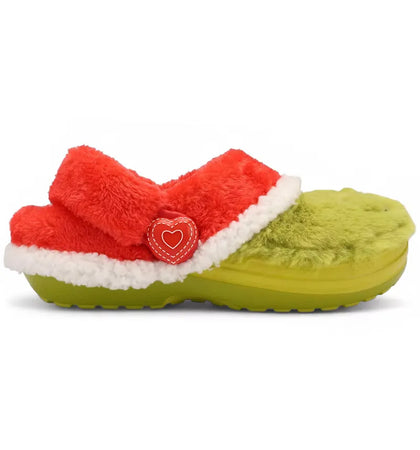 Crocs Classic Lined Clog The Grinch (Kids) - authentic Crocs sneakers