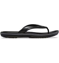 Crocs Crocband Flip Flop Sandal Black Slate Grey