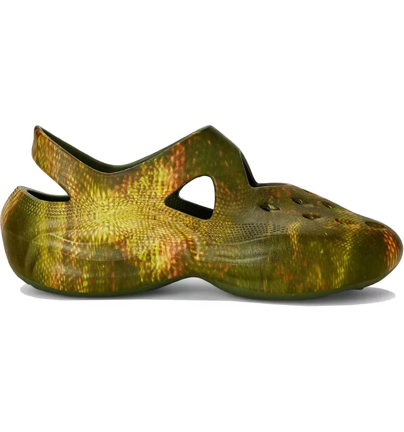 Crocs Diffuser Clog Dingyun Zhang Army Green - vue 360