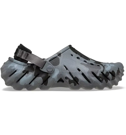 Crocs Echo Clog Charcoal Duck Camo - authentic Crocs sneakers
