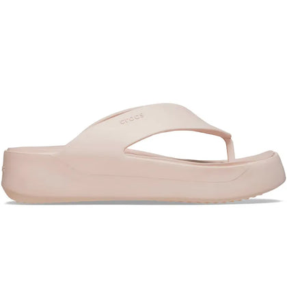 Crocs Getaway Platform Flip Quartz (Women's) - authentic Crocs sneakers