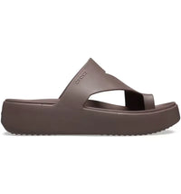 Crocs Getaway Platform Toe Loop Flip Truffle (Women's)