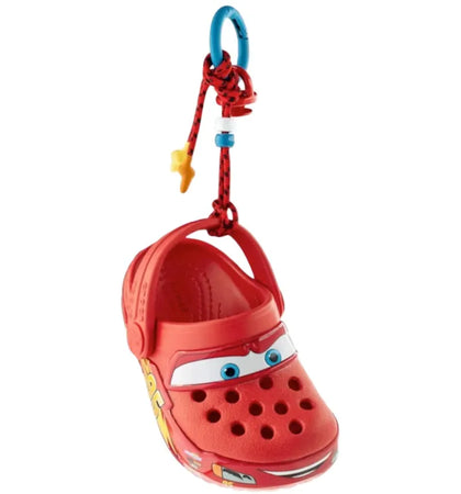 Crocs Lightning McQueen Bag Charm Jibbitz - authentic Crocs product