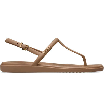 Crocs Miami Thong Flip Milk Chocolate (Women's) - authentic Crocs sneakers