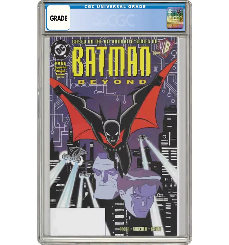 DC Batman Beyond Special Origin Issue (1999) #1 Comic Book CGC Graded - vue 360