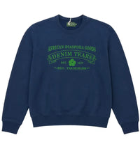 Denim Tears ADG Crewneck Navy Green