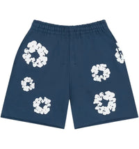 Denim Tears Cotton Wreath Sweatshorts Navy