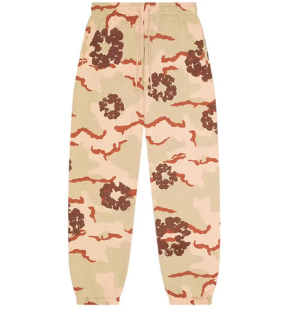 Denim Tears The Cotton Wreath Sweatpant Tan Camo - authentic Denim Tears product