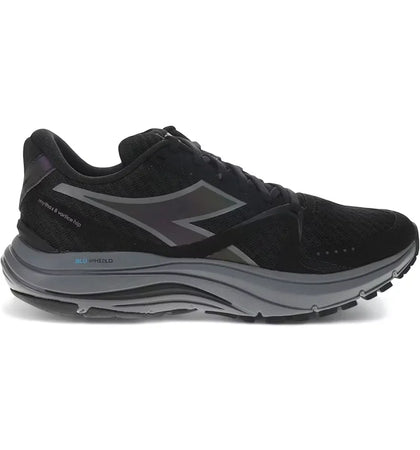 Diadora Mythos Blushield 8 Vortice Hip Black Steel Gray - authentic Diadora sneakers