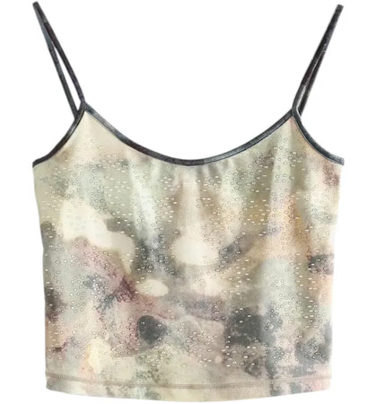 Diesel Women's T-Iplu Tank Top Multicolor - authentic Diesel product