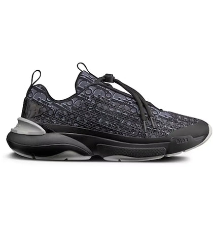 Dior B24 Black Dior Oblique Technical Fabric - authentic Dior sneakers