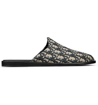 Dior Indior Mule Beige Black Dior Oblique Jacquard