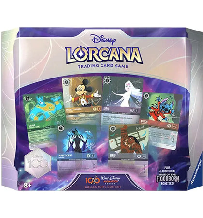 Disney Lorcana TCG Disney100 Collector's Edition Rise of the Floodborn Booster Pack - authentic Disney Lorcana TCG product