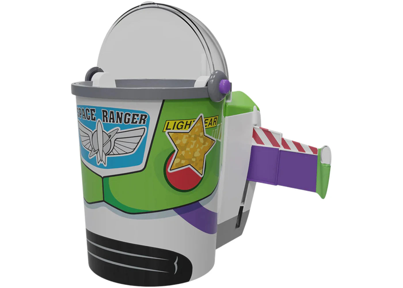 Disney Toy Story 5 Buzz Lightyear Bucket & Cup Combo Container - vue secondaire B