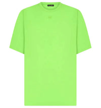 Dolce & Gabbana Technical Jersey Metallic DG Logo T-shirt Green