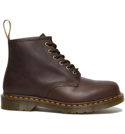 Dr. Martens 101 Dark Brown Crazy Horse - authentic Dr. Martens sneakers