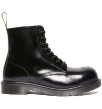 Dr. Martens 1460 Analine Leather Steel Toe Boots Black
