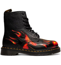 Dr. Martens 1460 Pascal Flame Black Vibrant Red