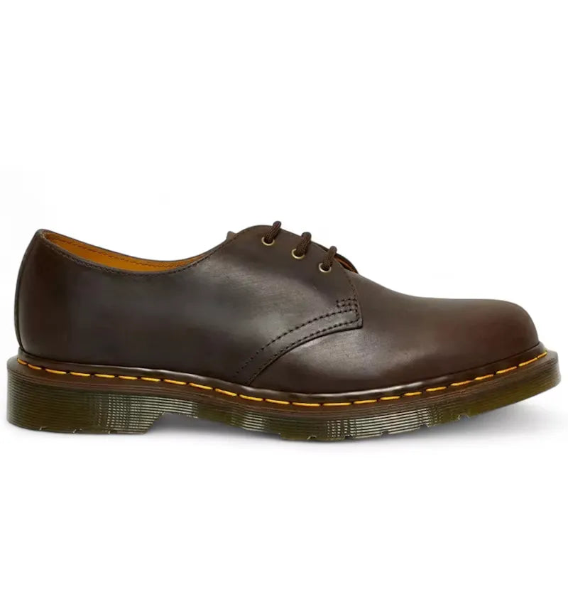 Dr. Martens 1461 Crazy Horse Leather Oxford Brown - vue 360
