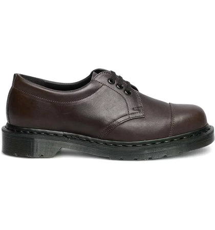 Dr. Martens 1461 MHL 3-Eye Leather Shoes Brown Grained Oiled - authentic Dr. Martens sneakers