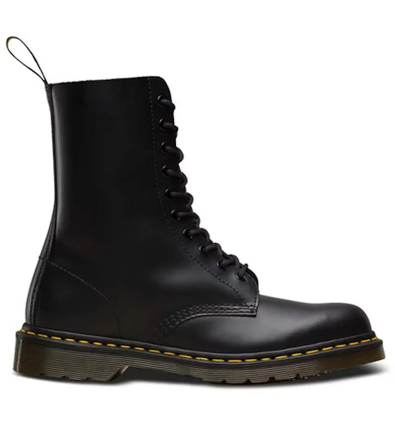 Dr. Martens 1490 Black Smooth Leather - vue 360