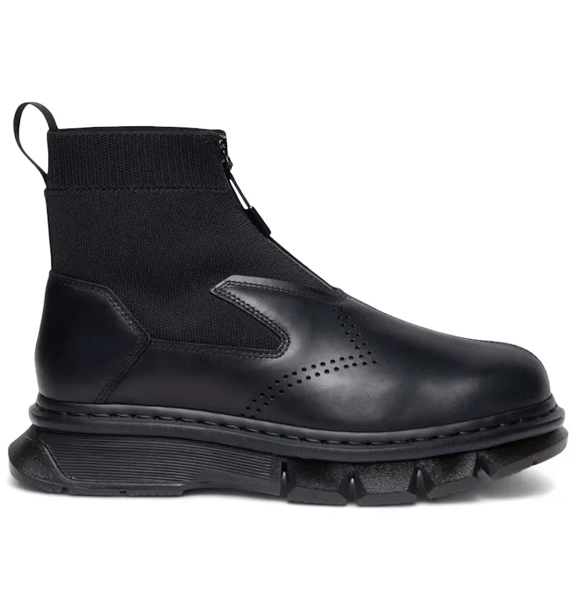 Dr. Martens 14XX Qubist Zip Boot Black Orleans - vue 360