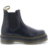 Dr. Martens 2976 Polished Smooth Platform Chelsea Boot Black