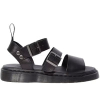 Dr. Martens Gryphon Brando Leather Gladiator Sandals Black