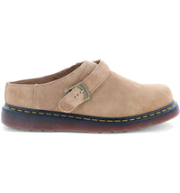 Dr. Martens Isham Desert Oasis Suede Mules Sand Tan