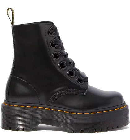 Dr. Martens Molly Platform Black Smooth - authentic Dr. Martens sneakers