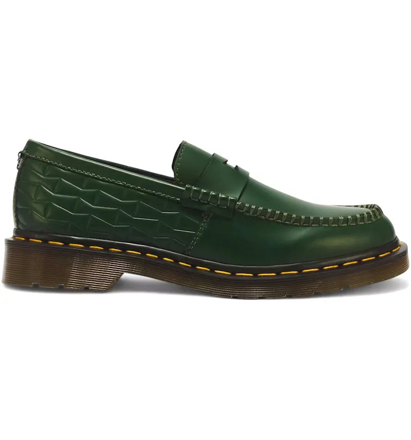 Dr. Martens Penton Loafer Wasted Youth Green - vue 360
