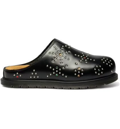 Dr. Martens San Leather Studded Mules Black Analine - authentic Dr. Martens sneakers