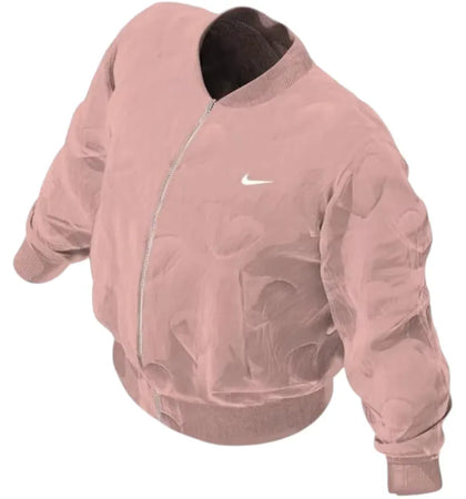 Drake Certified Lover Boy Heart Puffer Jacket Pink - authentic Drake apparel