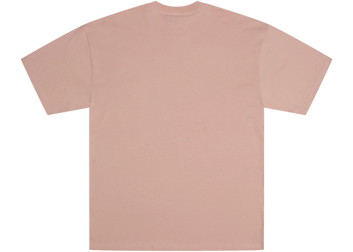 drew house drew flame ss tee dusty rose - vue secondaire B