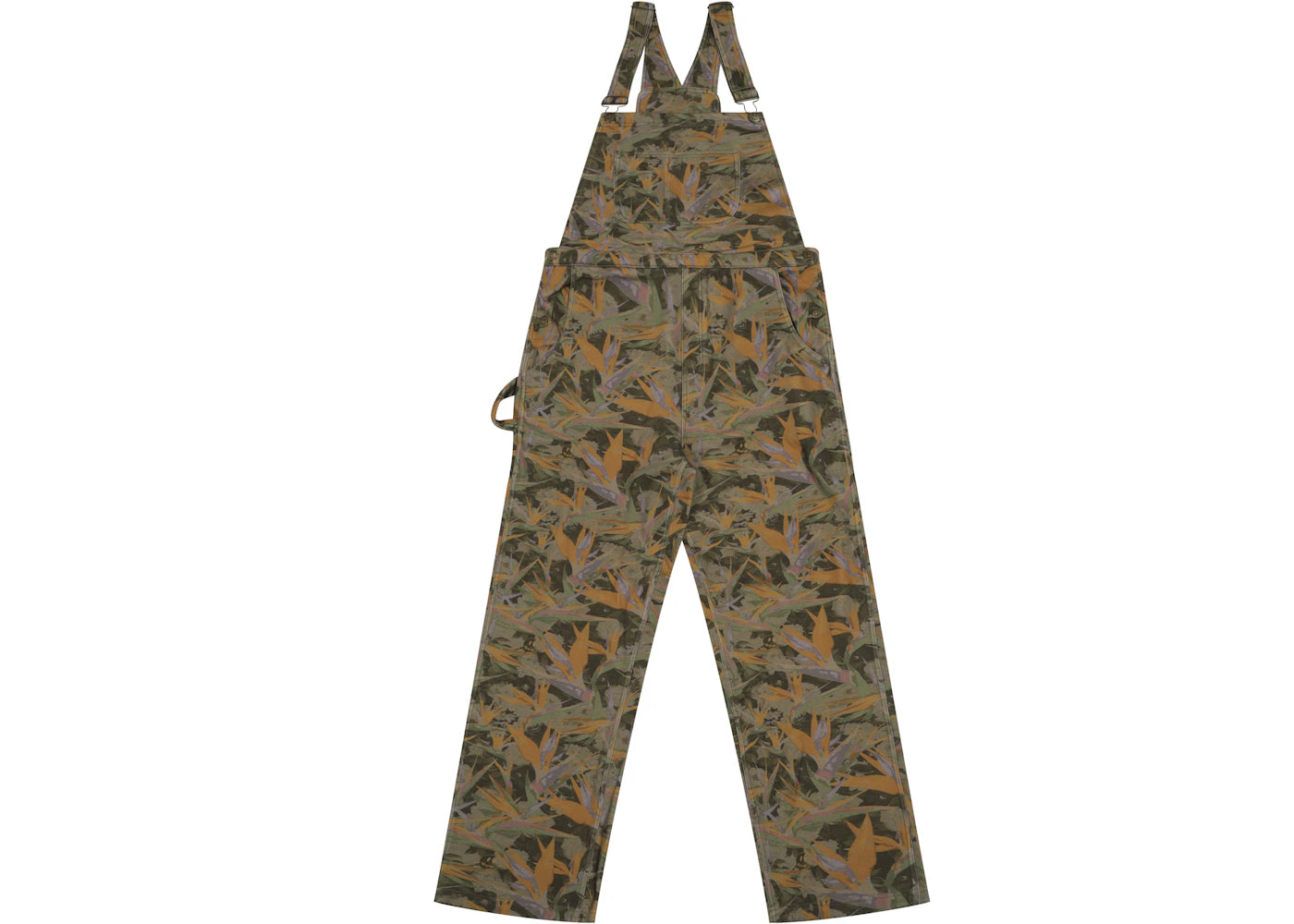 drew house fleece overalls drew camo - vue secondaire A