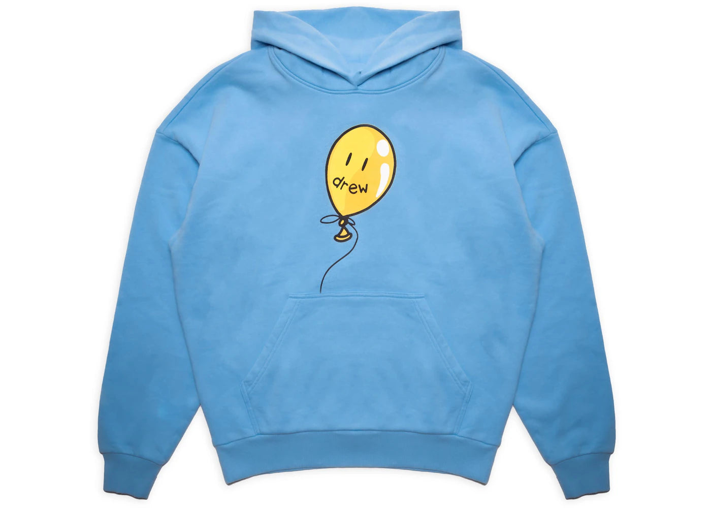 drew house joy hoodie pacific blue - vue 360