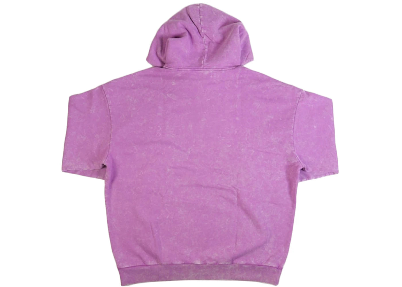 drew house mascot deconstructed Hoodie Washed Grape - vue secondaire B