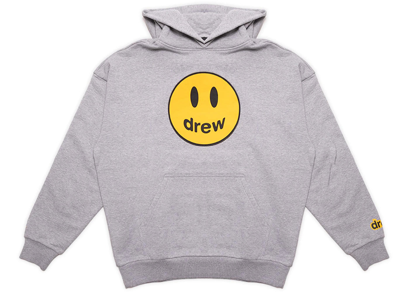 drew house mascot hoodie heather grey - vue secondaire A