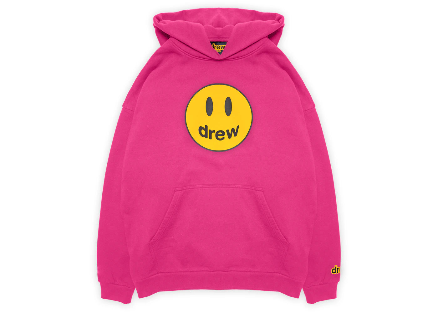 drew house mascot hoodie magenta - vue 360