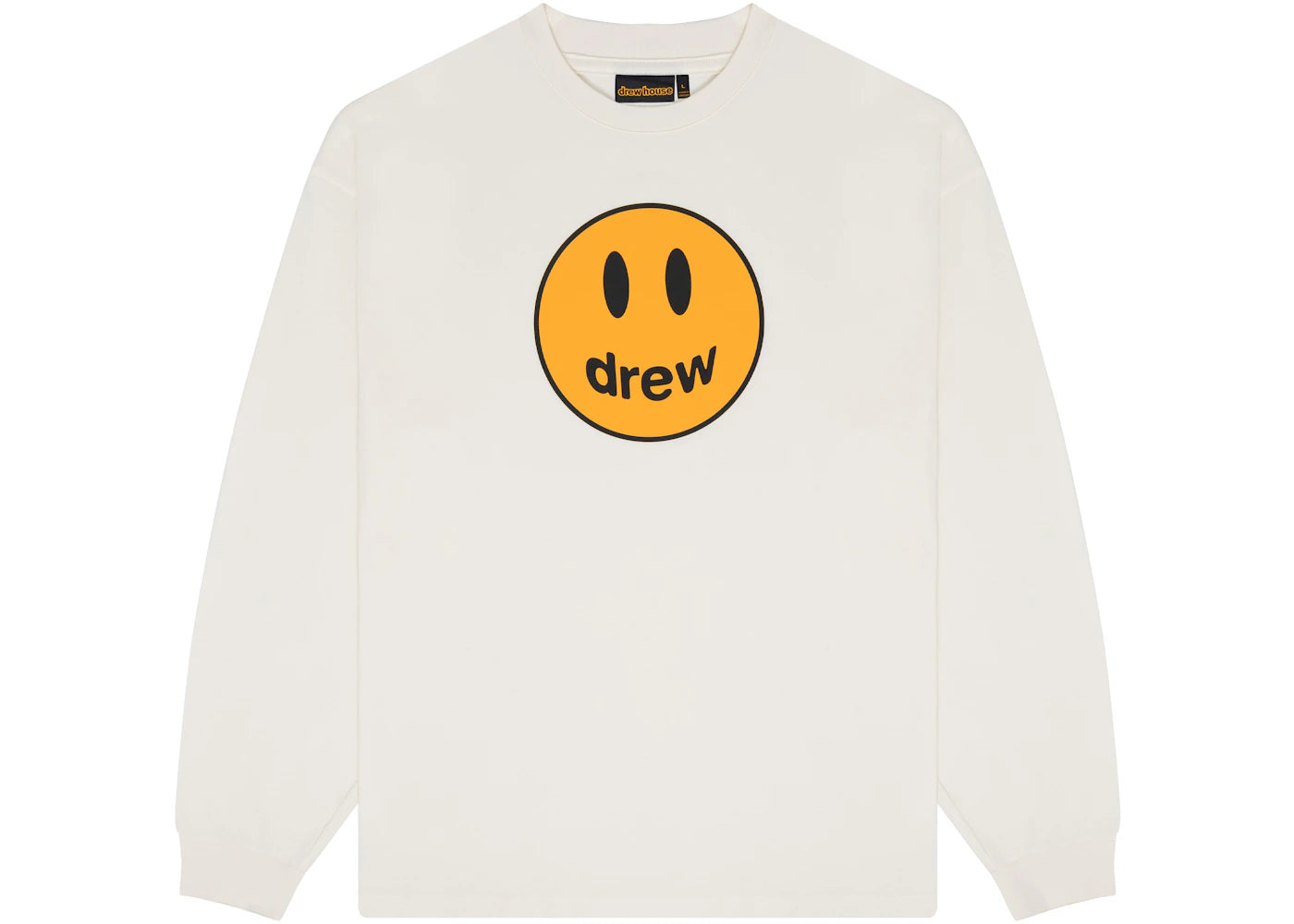 drew house mascot ls tee off-white - vue secondaire A