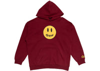 drew house mascot oversized oversized hoodie burgundy