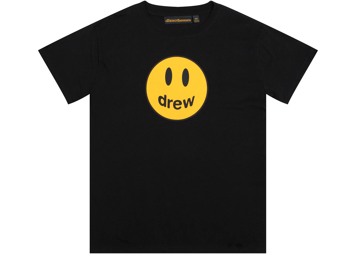 drew house mascot ss tee black (fw22) - vue secondaire A