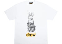 drew house real jackie ss t-shirt white