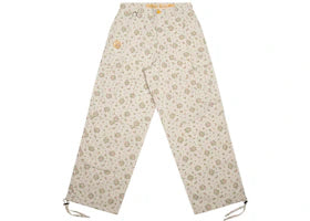drew house ripstop oversized cargo pant ditsy floral - vue 360