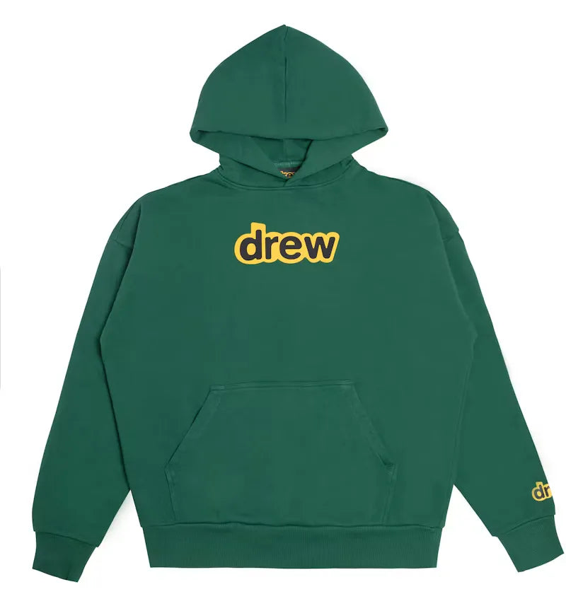 drew house secret hoodie forest - vue 360