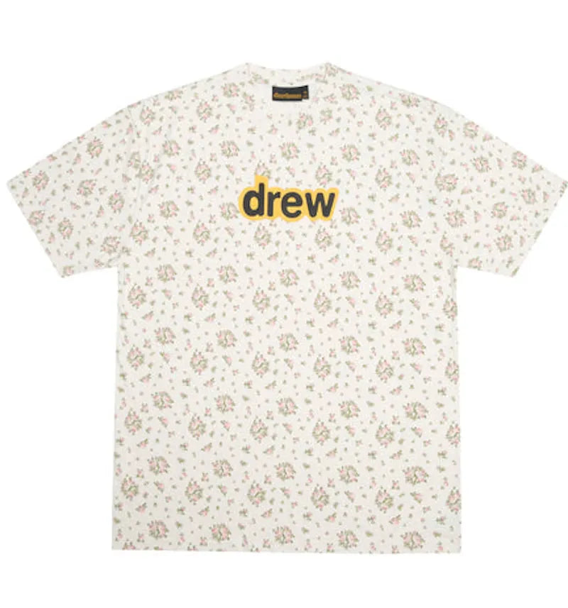 drew house secret t-shirt ditsy floral - vue 360