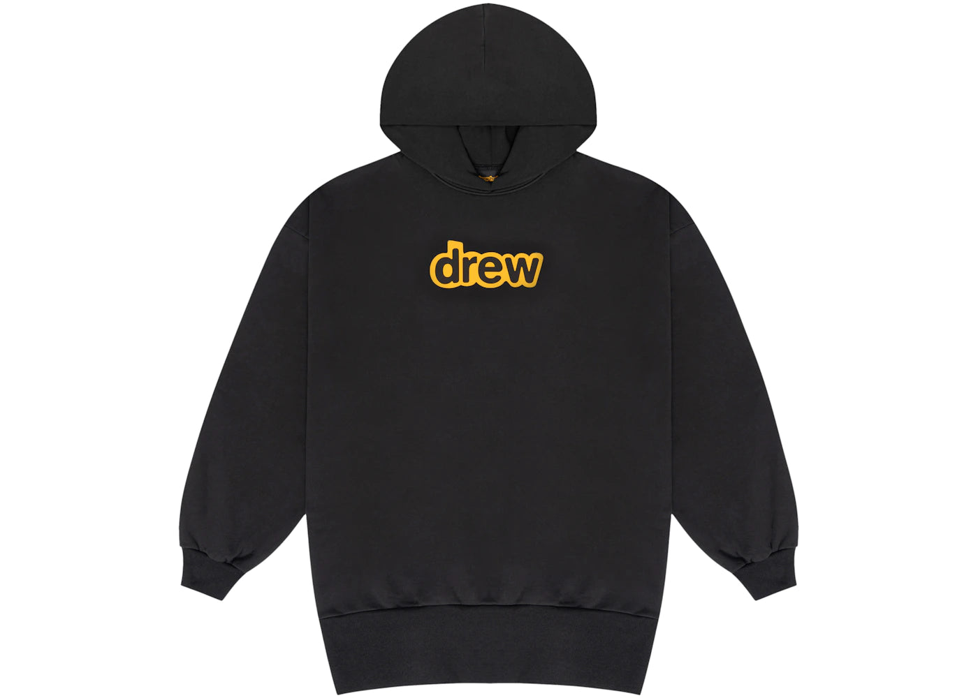 drew house secret verdugo hoodie faded black - vue secondaire A
